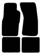 '89-'97 Ford Thunderbird All models Floor Mats, Set of 4 - Front and back